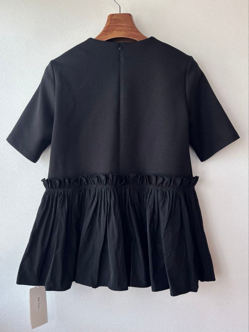 《新品タグ付き》ミラオーウェン ドッキングペプラムトップス