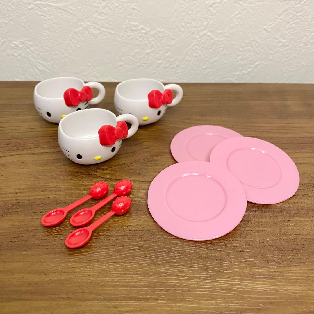 ハローキティ キティちゃん おままごとセット カップ＆ソーサー ポット