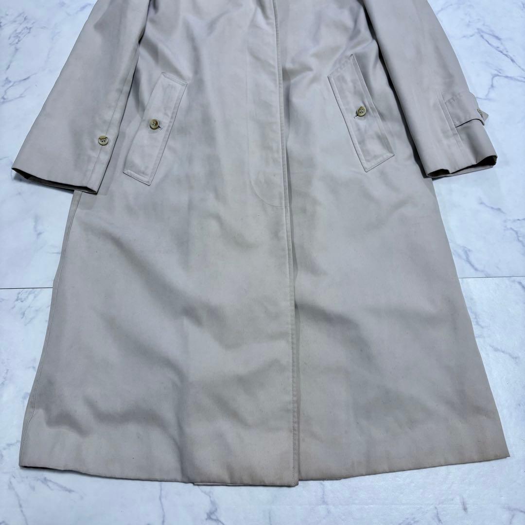 バーバリー ステンカラーコート ライナー ノバチェック S ベージュ