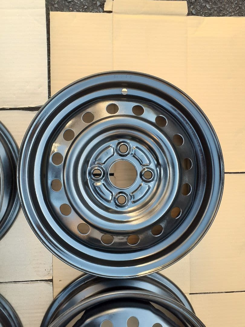 O*y様 スズキ純正　14インチ　4.5J　鉄ホイール　4本