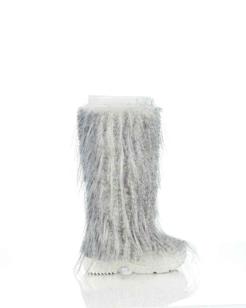 公式 ストアファッション - YELLO LONG BOOTS husky ファー ブーツ y2k 00s