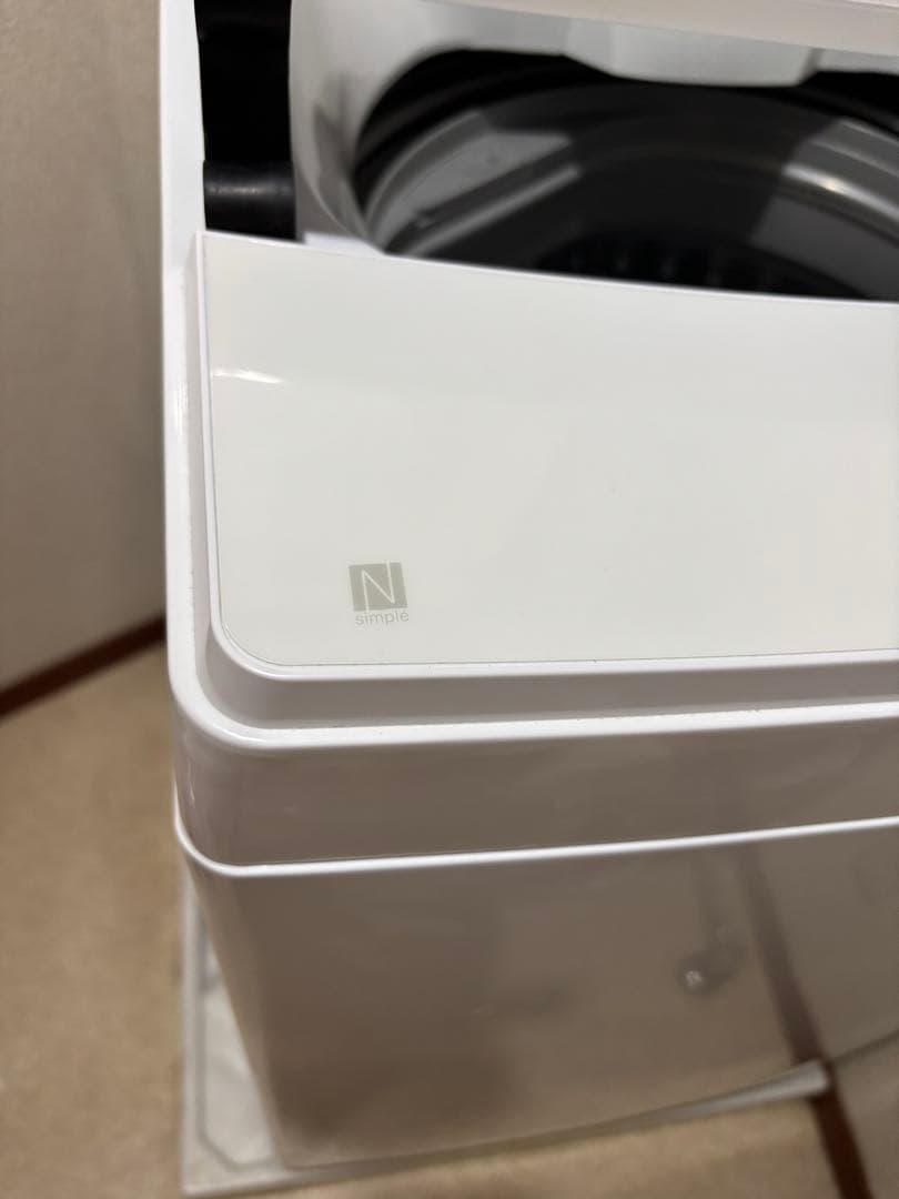 美品】2024年製 ニトリ 縦型洗濯機 6キロ たのメル便 送料込み - メルカリ