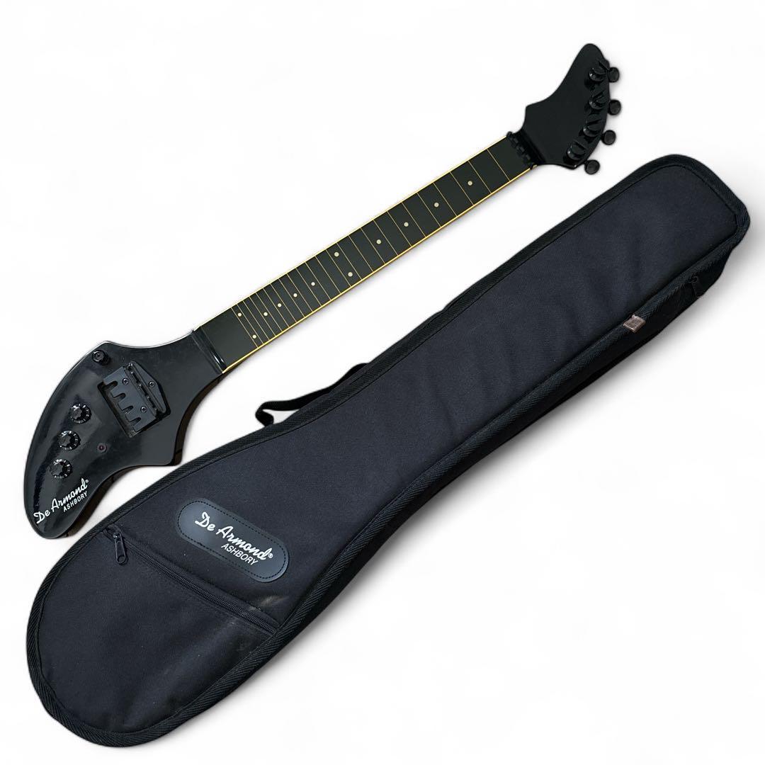 De Armond ASHBORY Bass ミニフレットレスベース DeArmond Ashbory Bass Black | Guitar Center