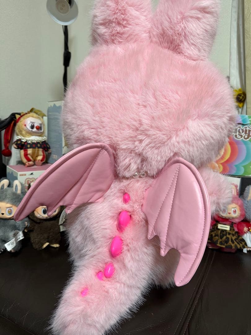 超特大60cmジモモ PinkAngle Lisa着用モデルエンジェルバージョン