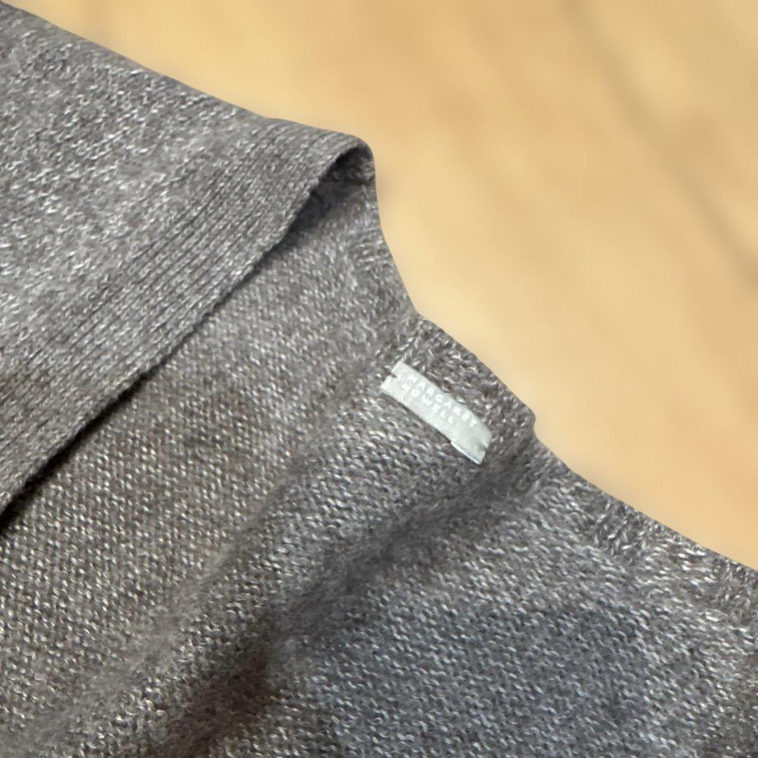 美品 マーガレットハウエル ニット ウール リネン カーディガン - メルカリ