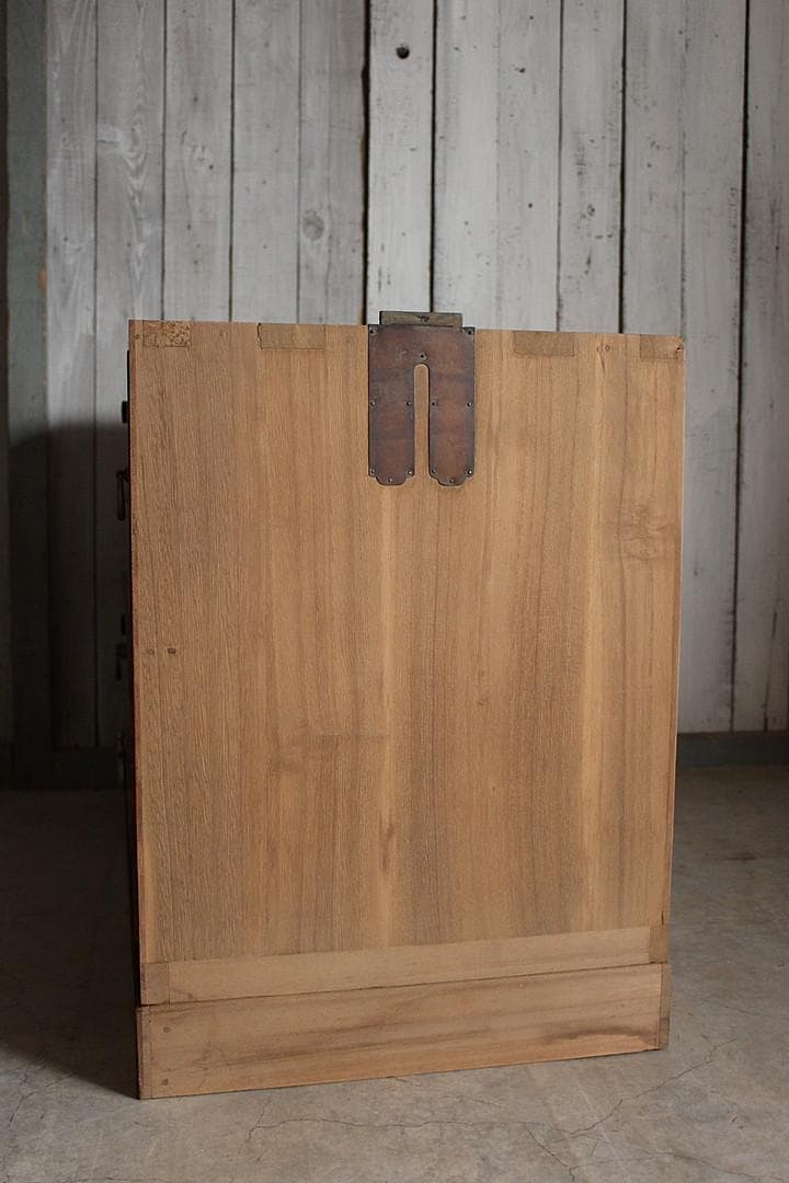 綺麗な前欅の箪笥 2段 引き出し タンス 収納 古家具 古民家 時代家具