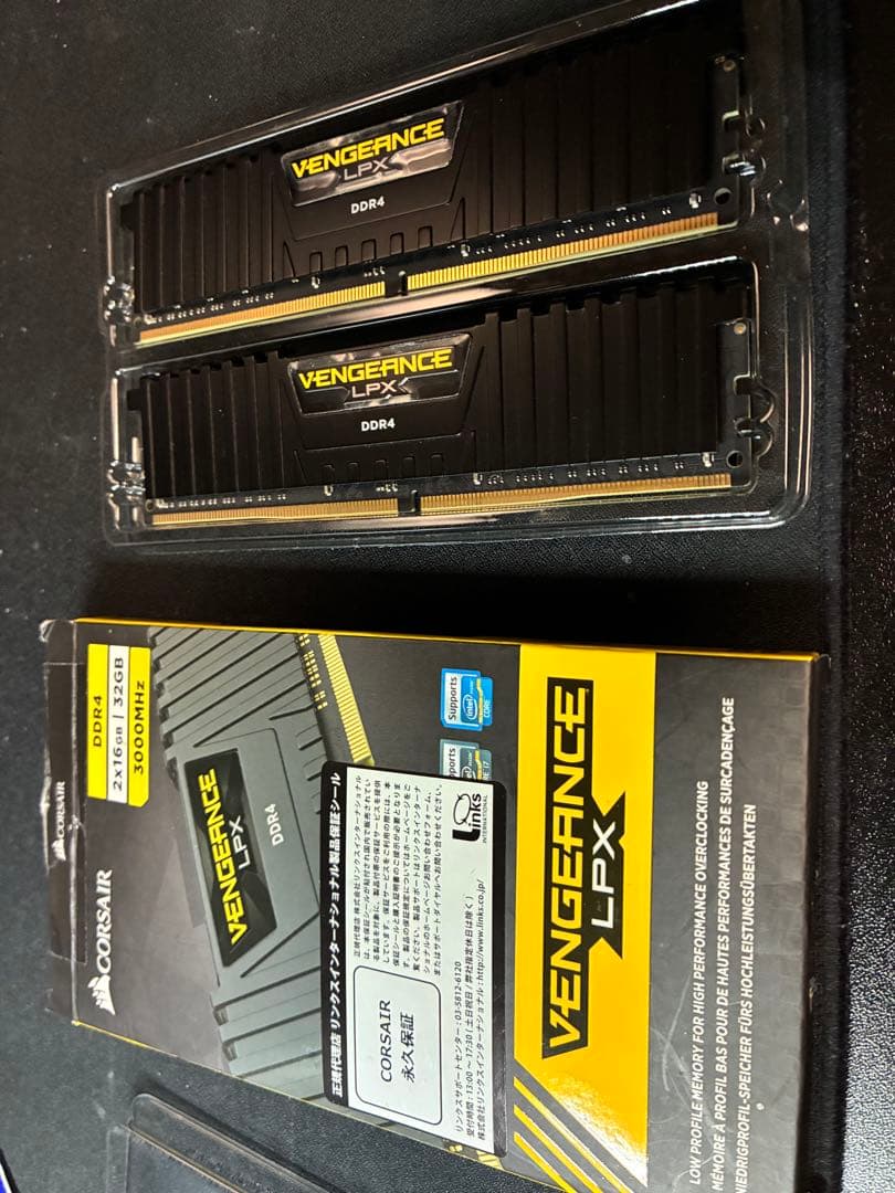 N*I様 Corsair LPX DDR4 16GB x２枚組=32GB 300 Corsair Vengeance LPX 32GB 2x 16GB DDR4 SDRAM Memory Kit 32 GB 2x
