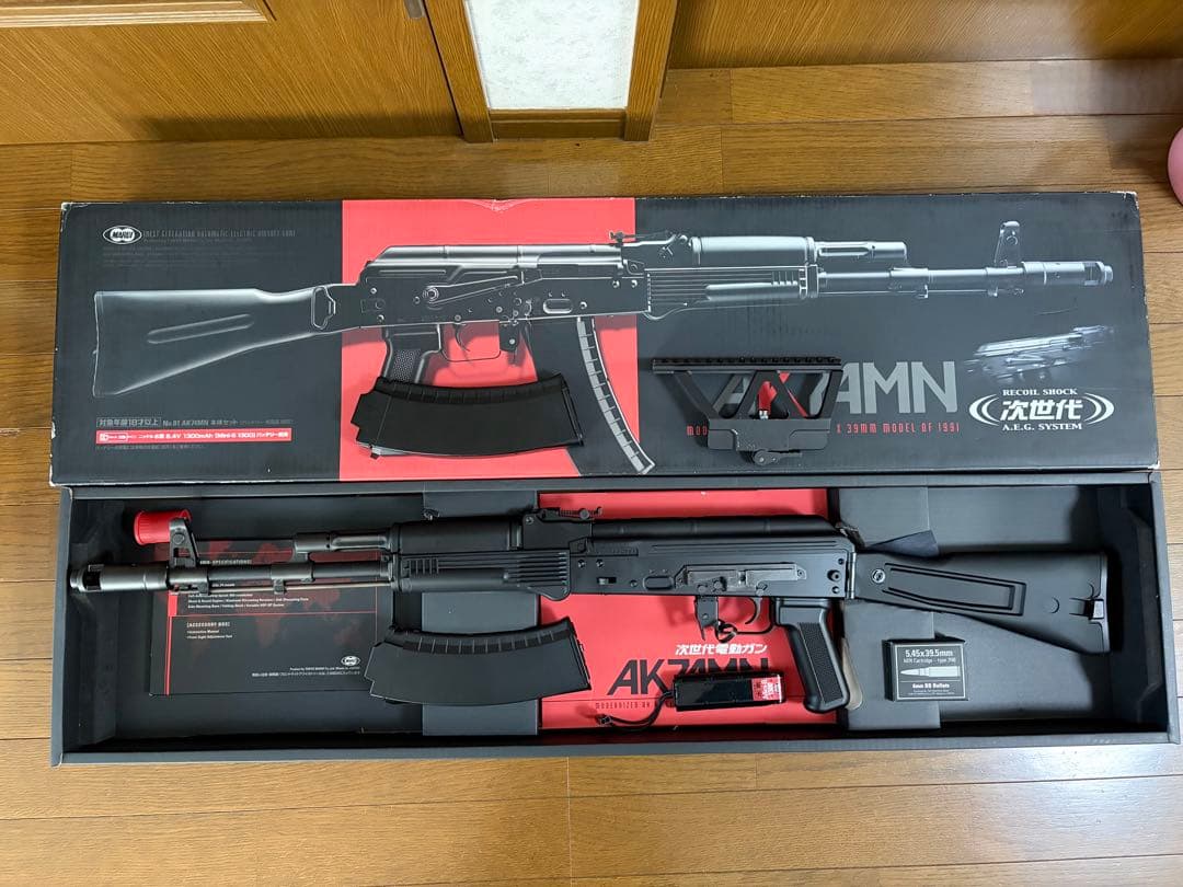 大*]様 東京マルイ 次世代電動ガン AK74MN 楽天市場】東京マルイ 次世代電動ガン本体 AK74MN (4952839176011