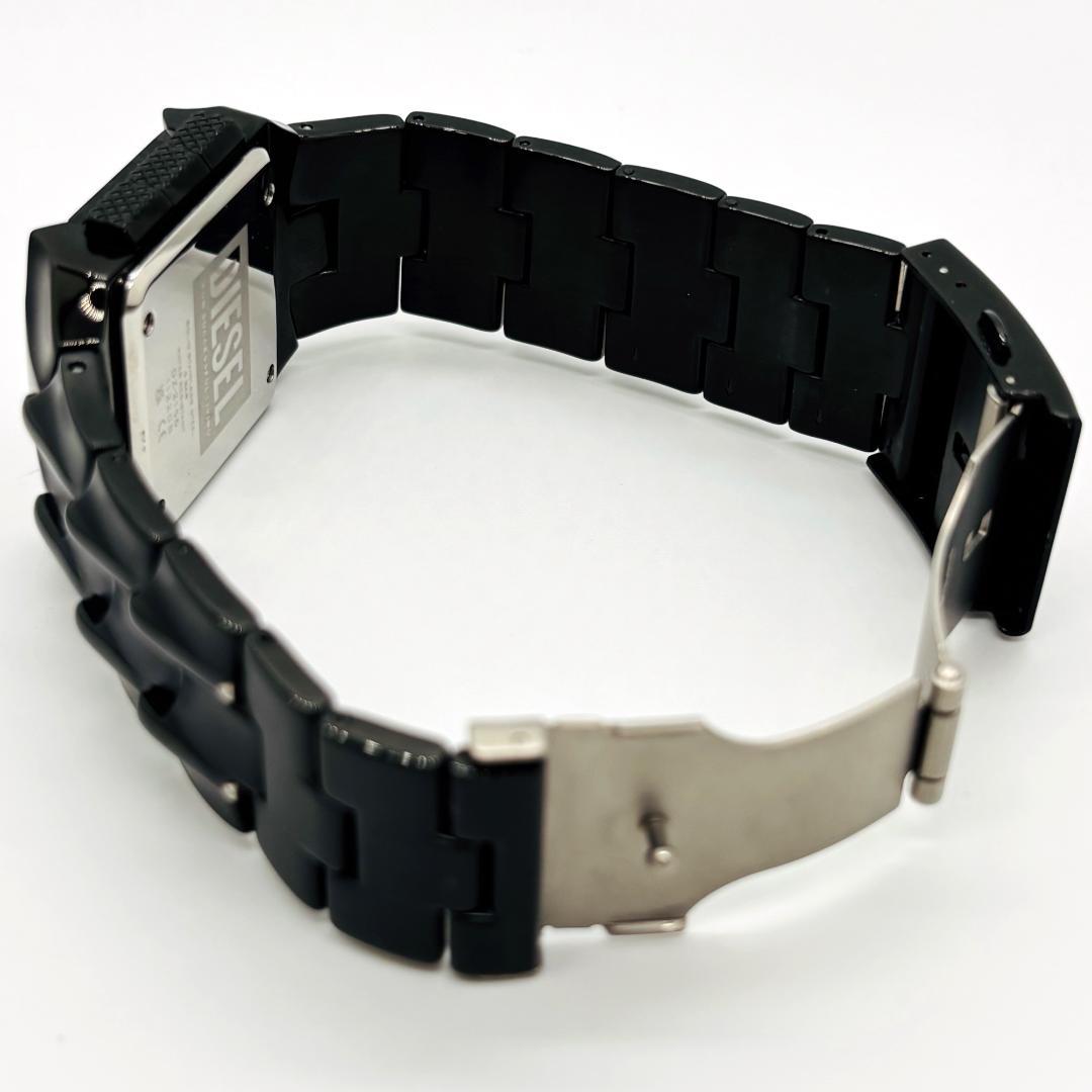 入手困難】ディーゼル DZ2156 腕時計 ブラック 電波時計 【1-D-①