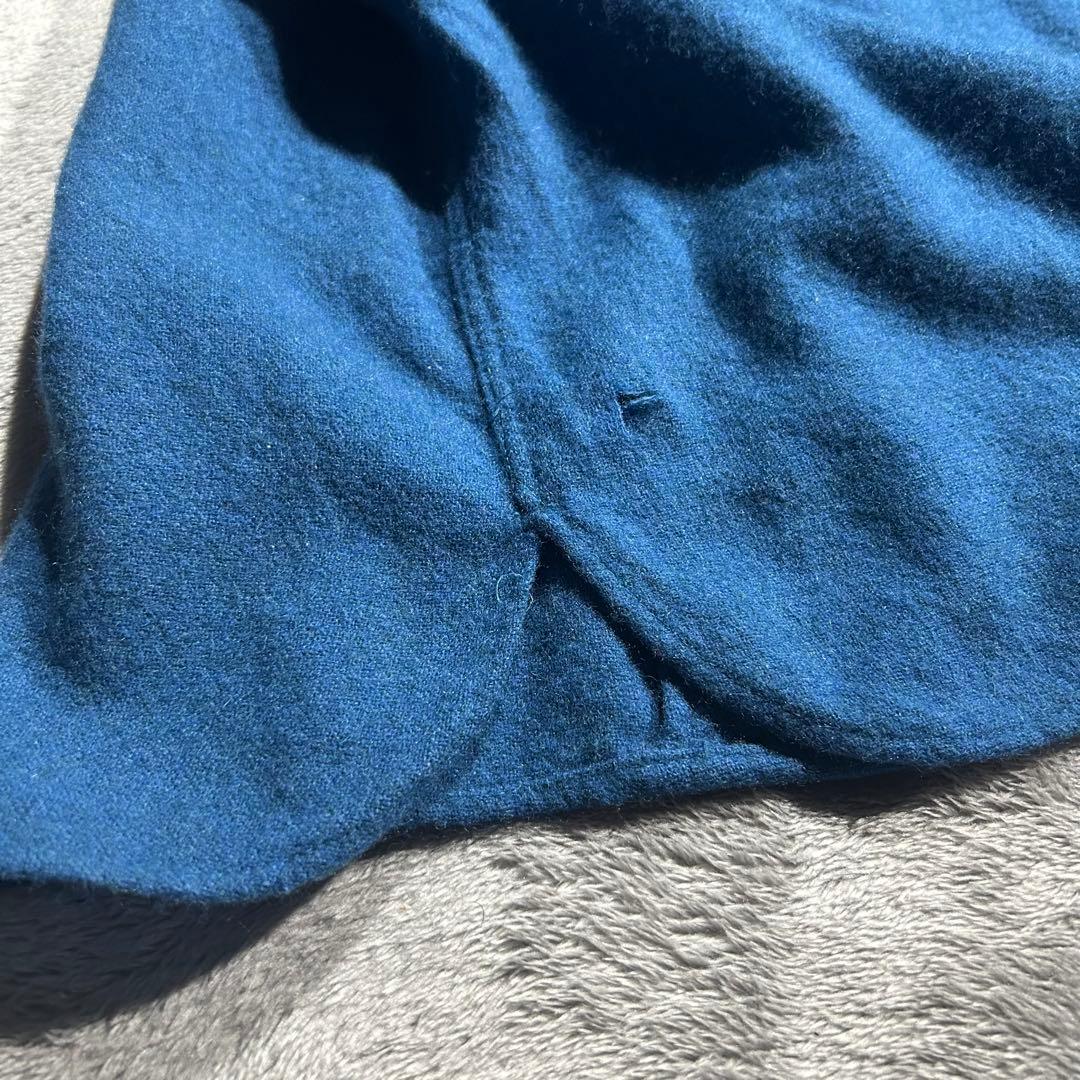 70s vintage Arrow 開襟ループカラーウールシャツ KOREA製 - メルカリ