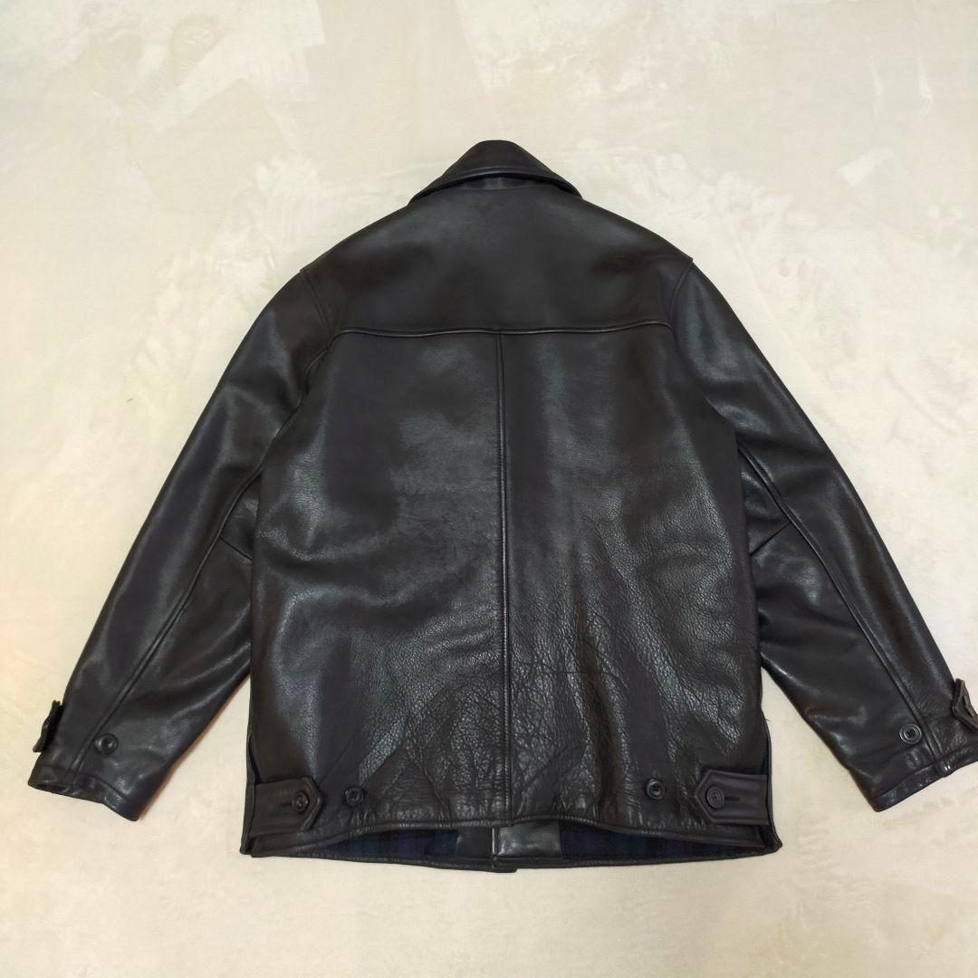 美品 野村訓市さん着 90S Banana Republic レザーカーコート - メルカリ