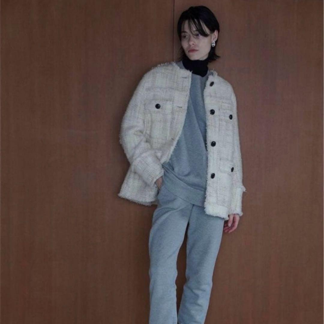 CLANE NO COLOR TWEED JACKET サイズ1 - メルカリ