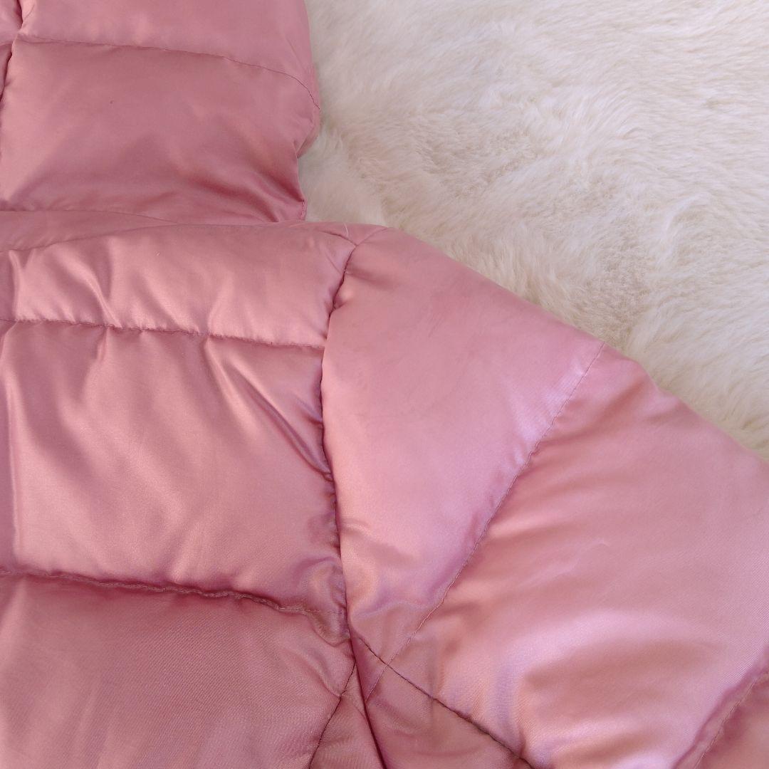 BURBERRY ピンクダウンジャケット 38 フード取り外し可能 - メルカリ