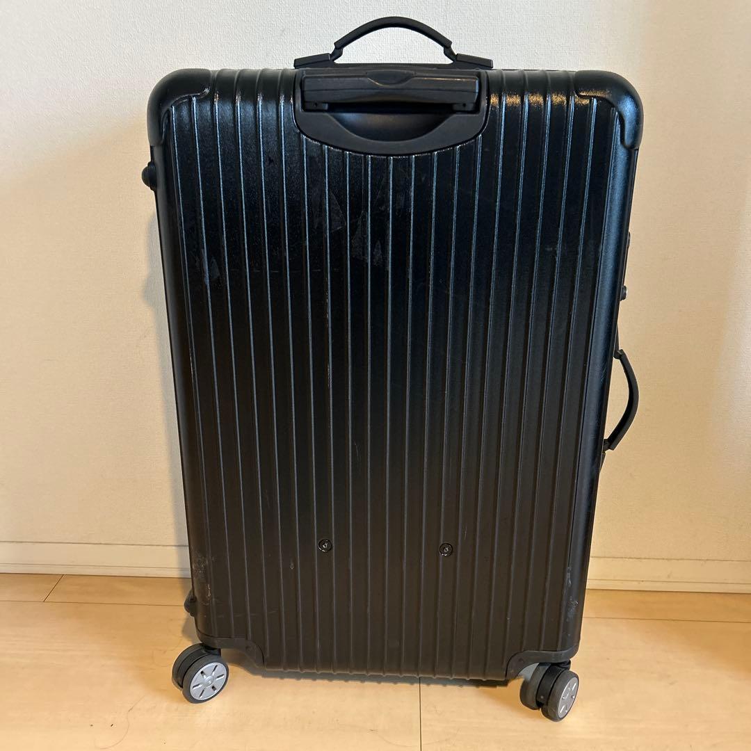 RIMOWAサルサ　ブラック　TSAロック付き TSAロック サルサ、サルサデラックス 旧タイプ TSA002 ブラック