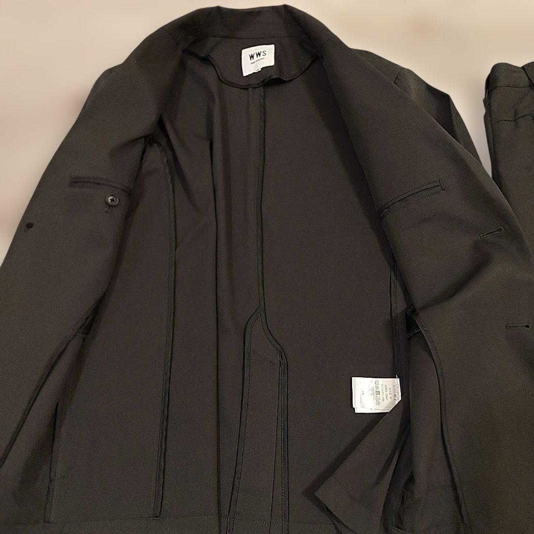 WWS チャコールグレーカジュアルスーツセットアップ M - メルカリ