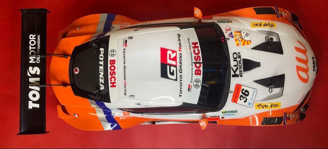 タミヤ TT-02 TYPE-SRX au TOM'S GR Supra ボディ