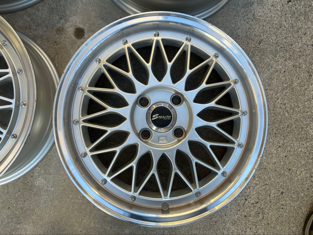 S*a様 ステルスレーシングホイール　ME01 16×5.5J 4本 深リム