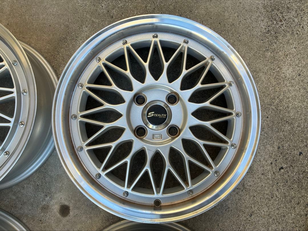 S*a様 ステルスレーシングホイール　ME01 16×5.5J 4本 深リム