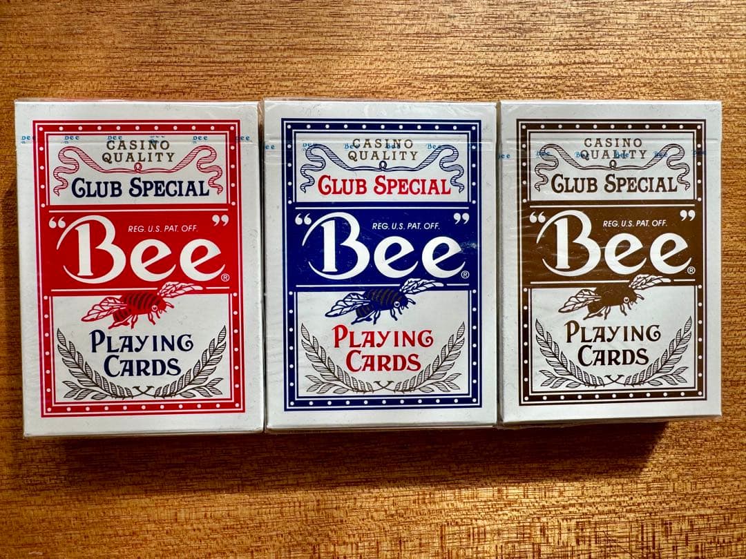 Bee Wynn Deck レアデック Red・Blue・Brown 各1