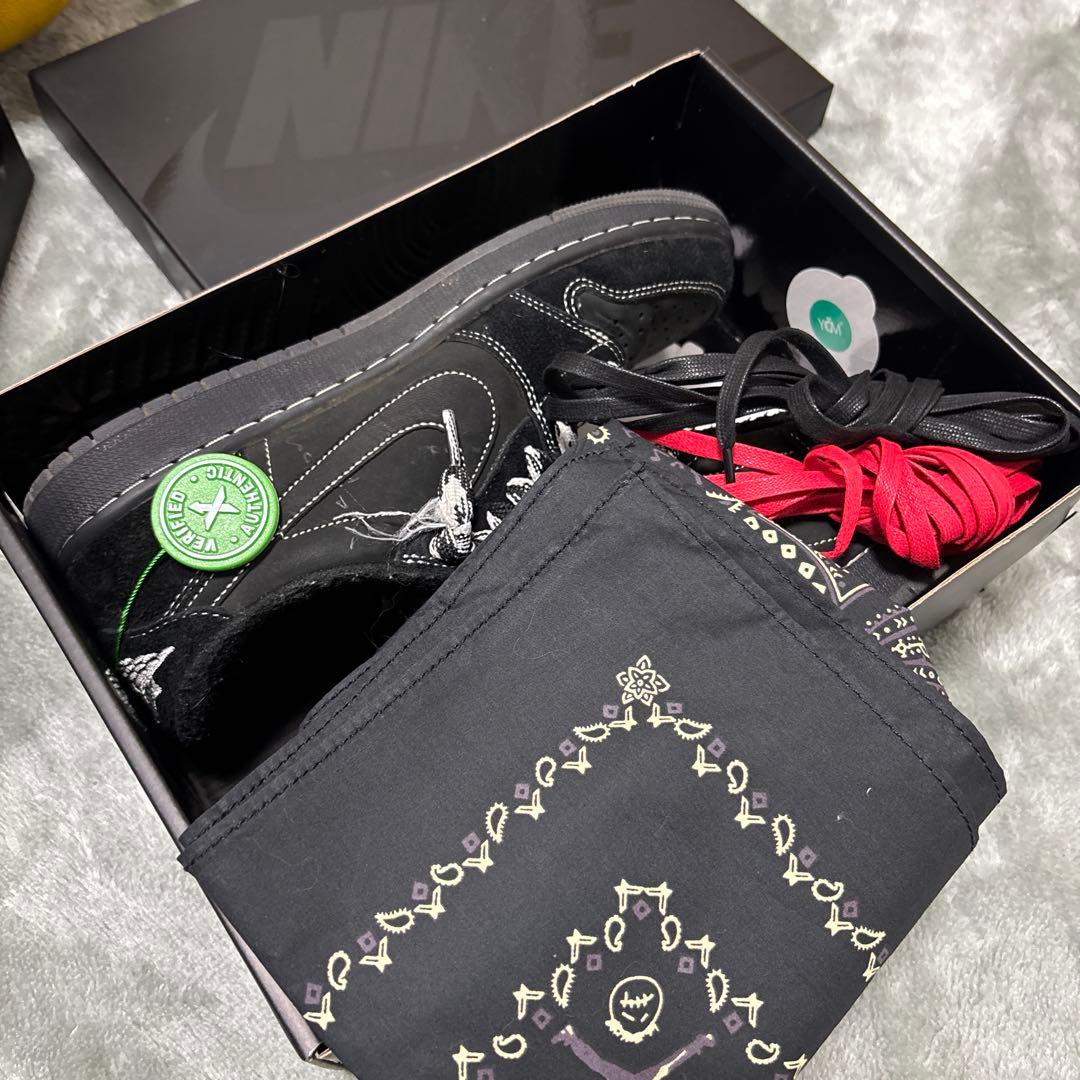 Nike Travisブラックファントム - メルカリ