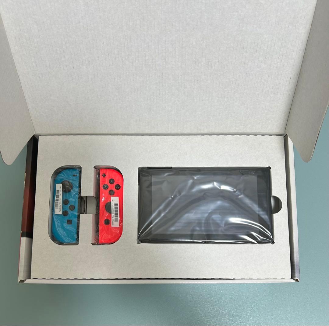 Nintendo Switch ネオンブルー/ネオンオレンジ 本体 - メルカリ