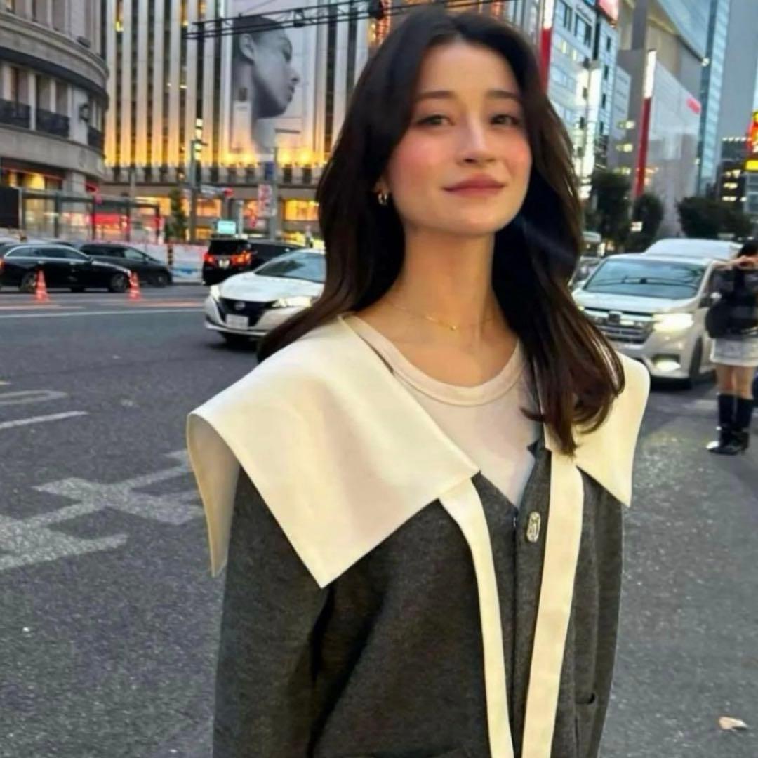 Bibiy. PENELOPE COLLAR KNIT ペネロペカラーニット - メルカリ