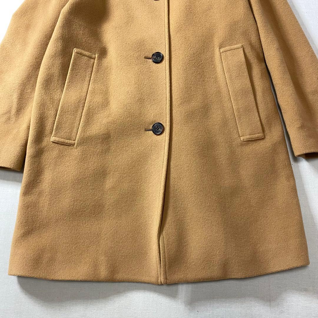 《美品》マッキントッシュロンドン チェスターコート ウール キャメル【L】通勤