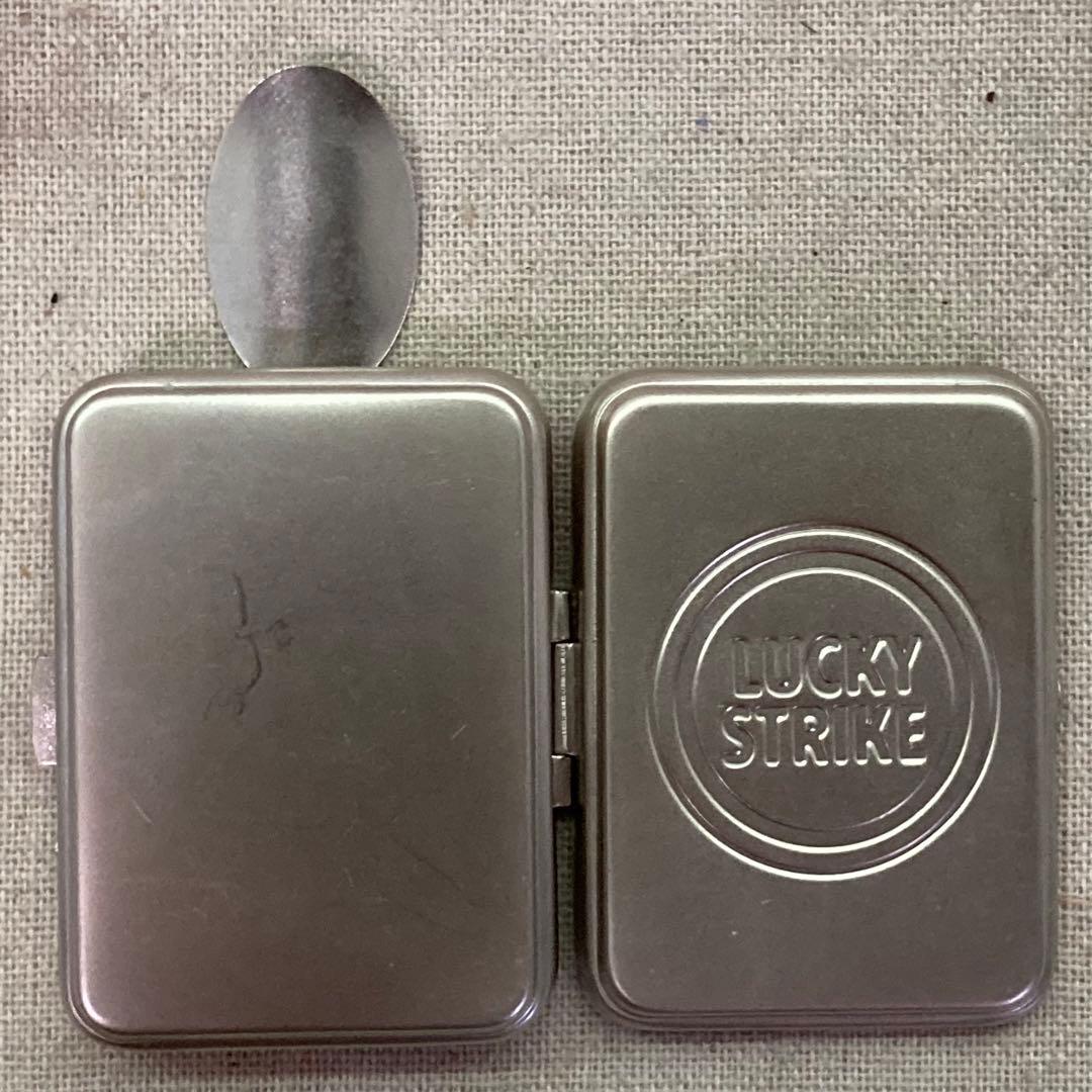 未使用品】ラッキーストライク LUCKY STRIKE 携帯灰皿 吸殻入れ 2