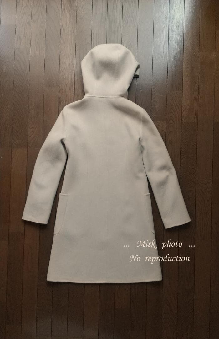 S Max Mara スタイリッシュダブルフェイスフーディコート JI40 - メルカリ