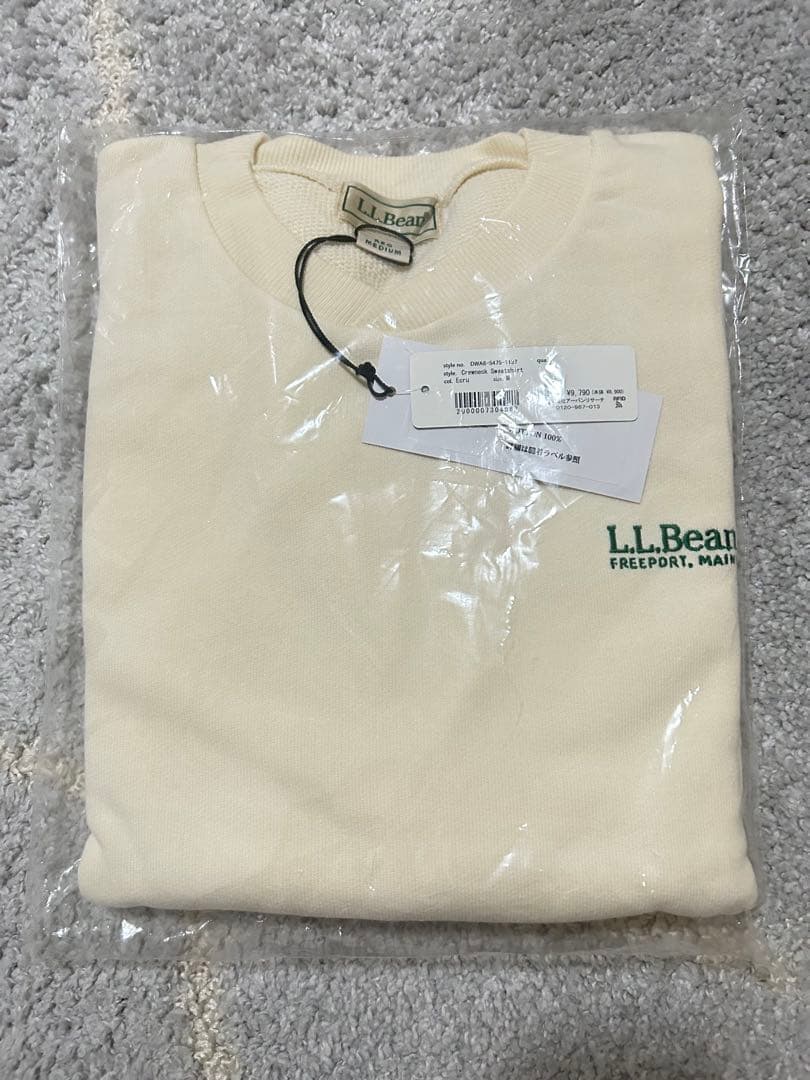 L.L.Bean (エルエルビーン) クルーネックスウェットシャツ