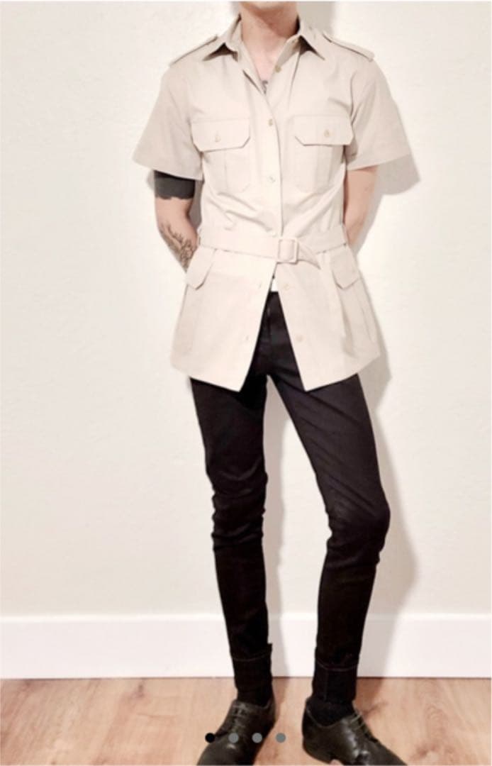 ディオール Dior Homme 07SS サファリシャツ エディスリマン Dior