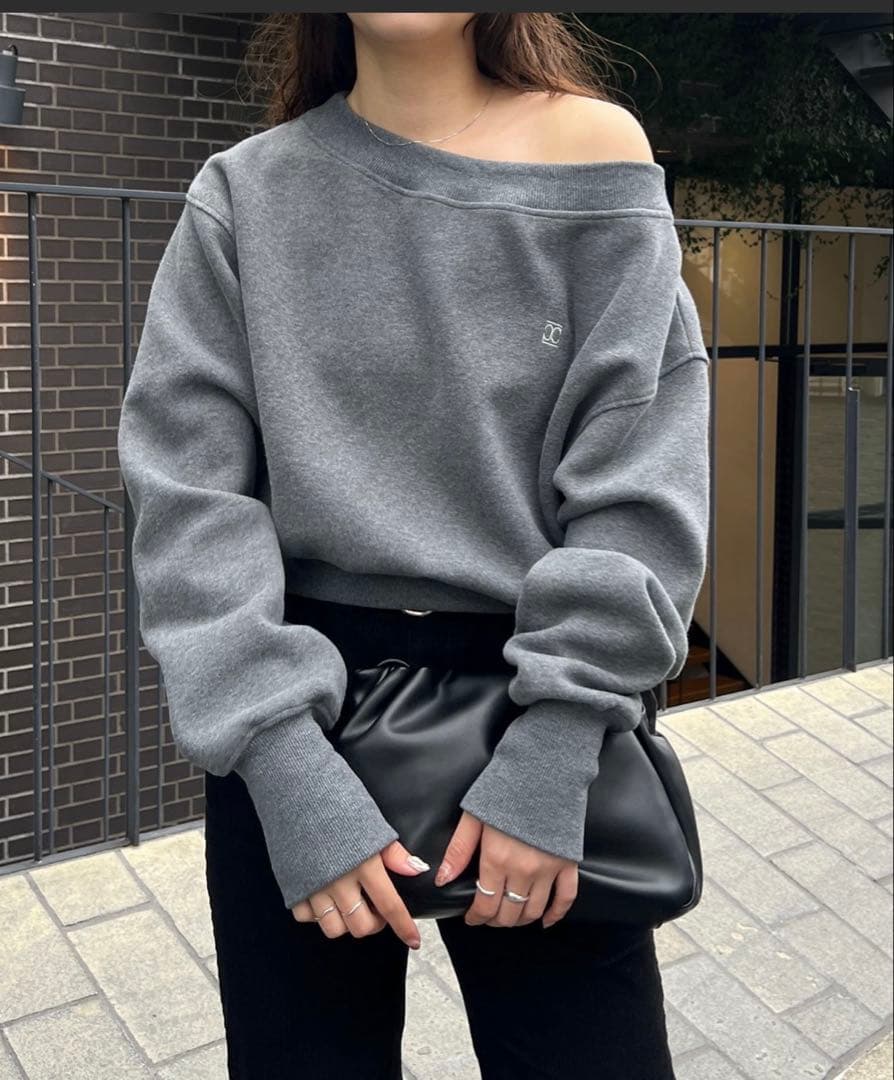 1ポイントボンディングスウェット CAPRICIEUX LE'MAGE｜1ポイントボンディングスウェット | Rakuten