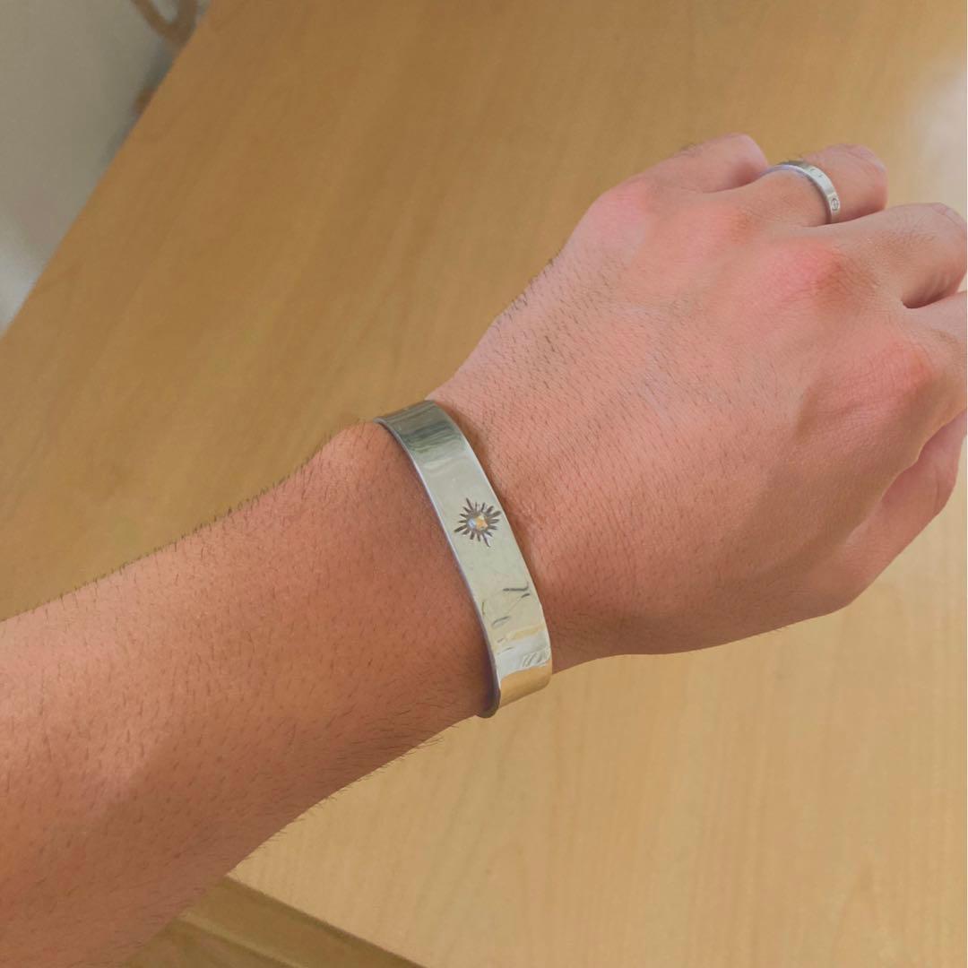 アリゾナフリーダム バングル ブレス 平打ブレス 18金 ARIZONA - メルカリ