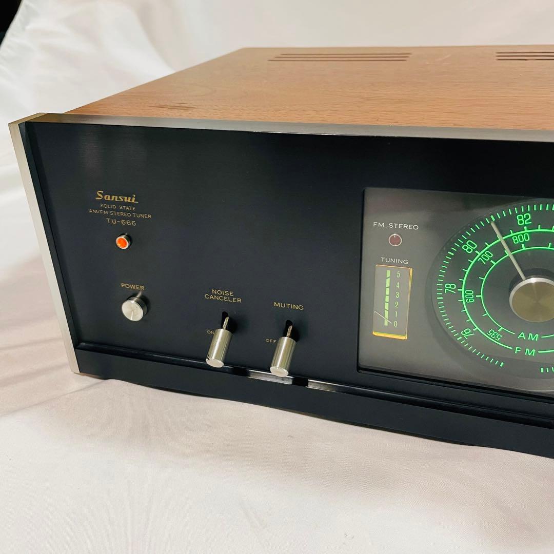 Sansui サンスイ TU-666 AM FM ステレオチューナー - メルカリ