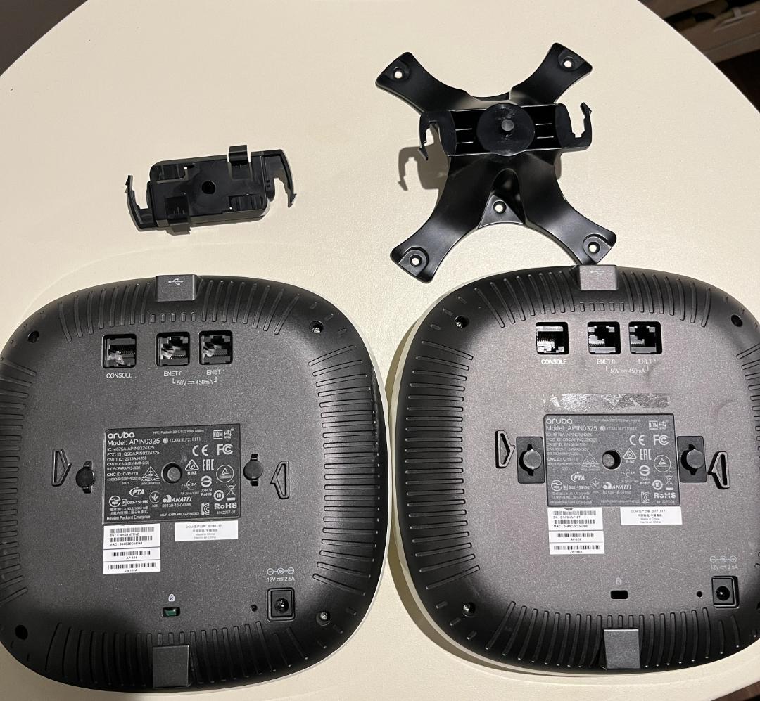 HPE Aruba IAP-325 Wi-Fi5(802.11ac) 2台