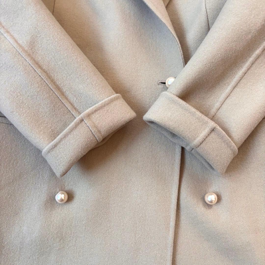 希少なミドル丈！】マディソンブルー パールボタン チェスター リバー