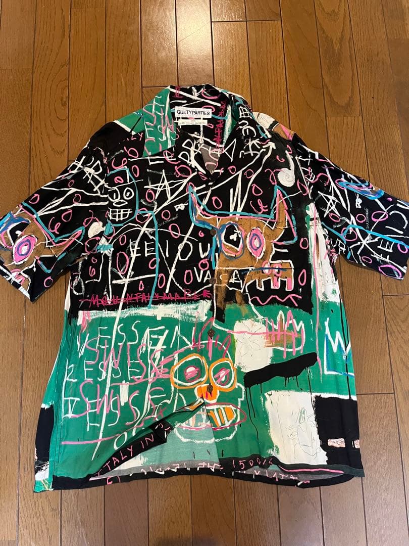 美品 WACKOMARIA バスキア アロハシャツ 23SS - メルカリ