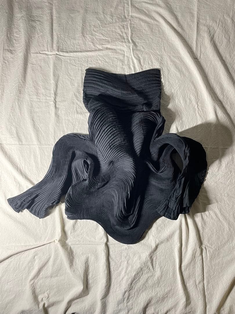 ISSEY MIYAKE 14s pleats tops \" うずまき \"