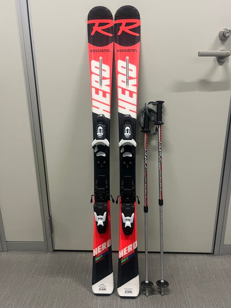 キッズスキーセット ROSSIGNOL120cm、OGASAKA、SALOMON - メルカリ