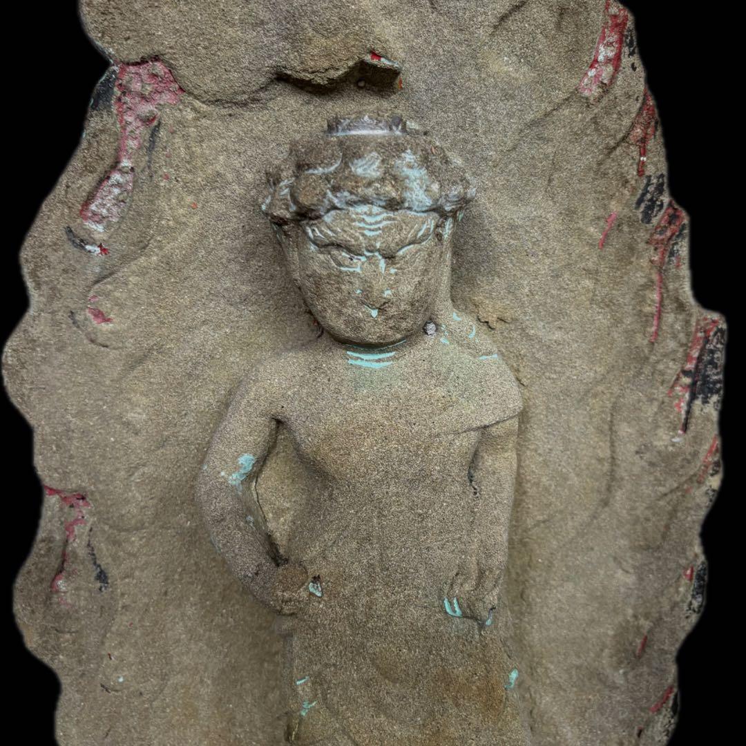 石仏 不動明王立像 57cm 楽天市場】不動明王立像 白御影石G633 石仏 仏像 御影石 厄難除災の仏