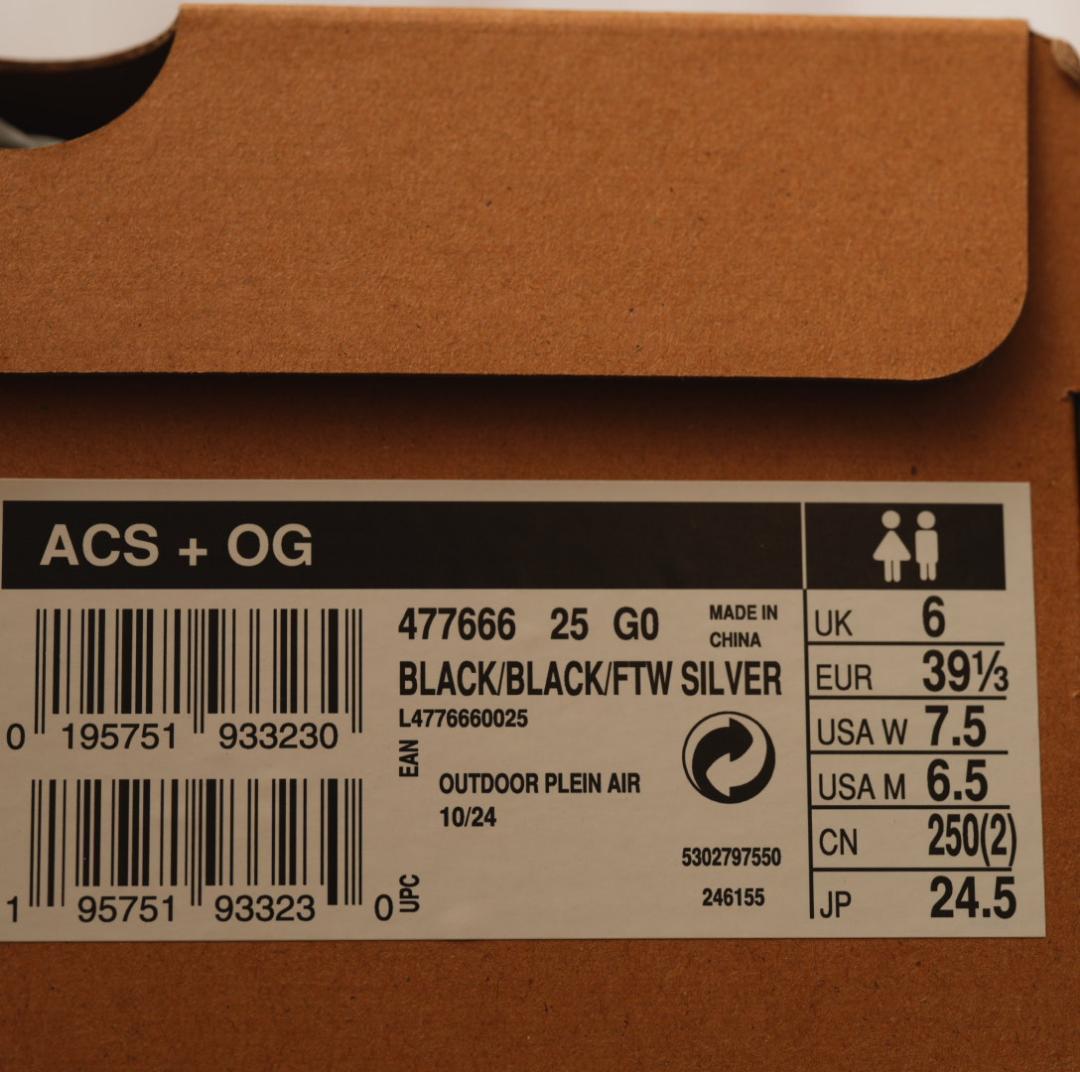 タグ付き未使用品 SALOMON ACS + OG 24.5cm