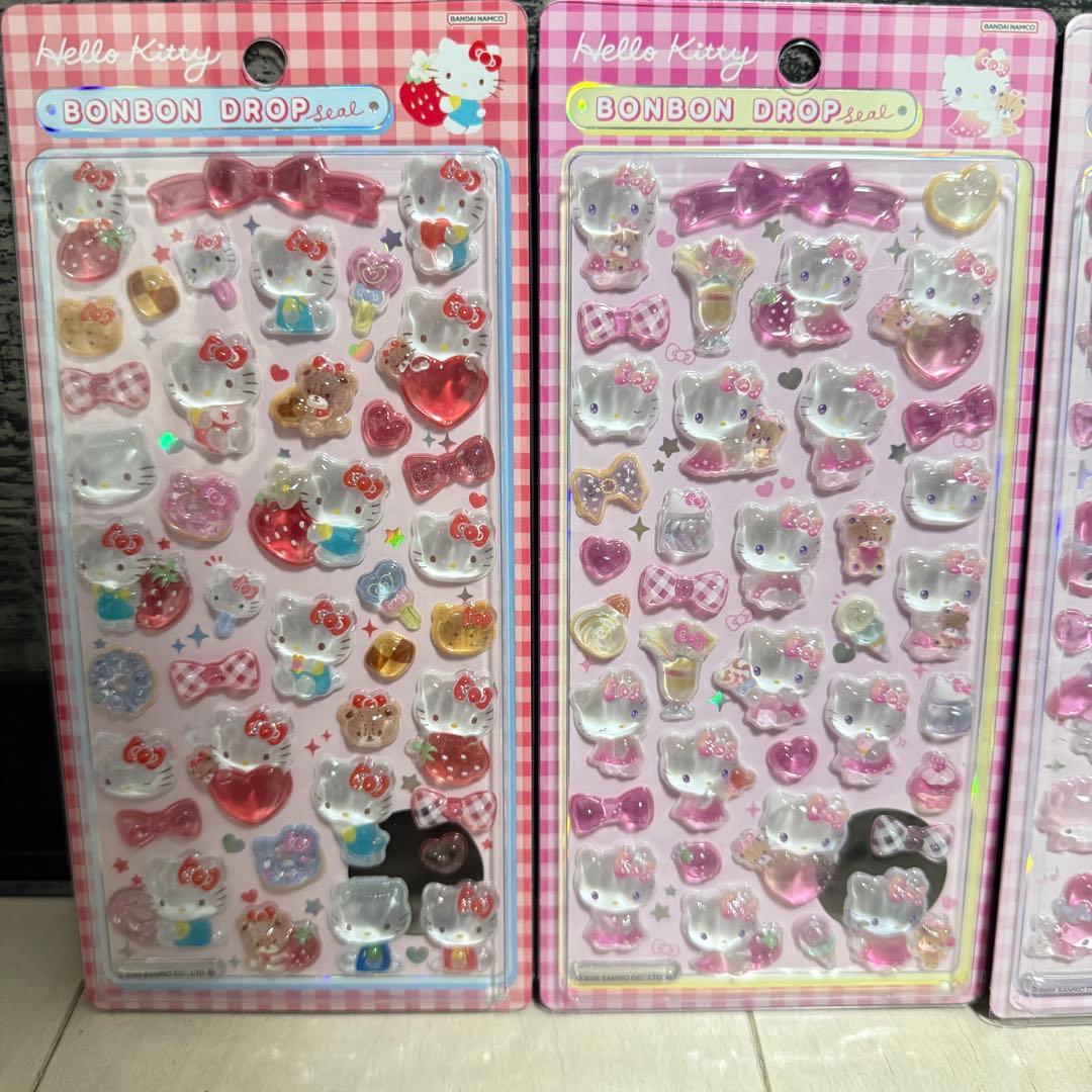 最終価格 サンリオ 第二弾 ボンボンドロップシール 8種 コンプリート