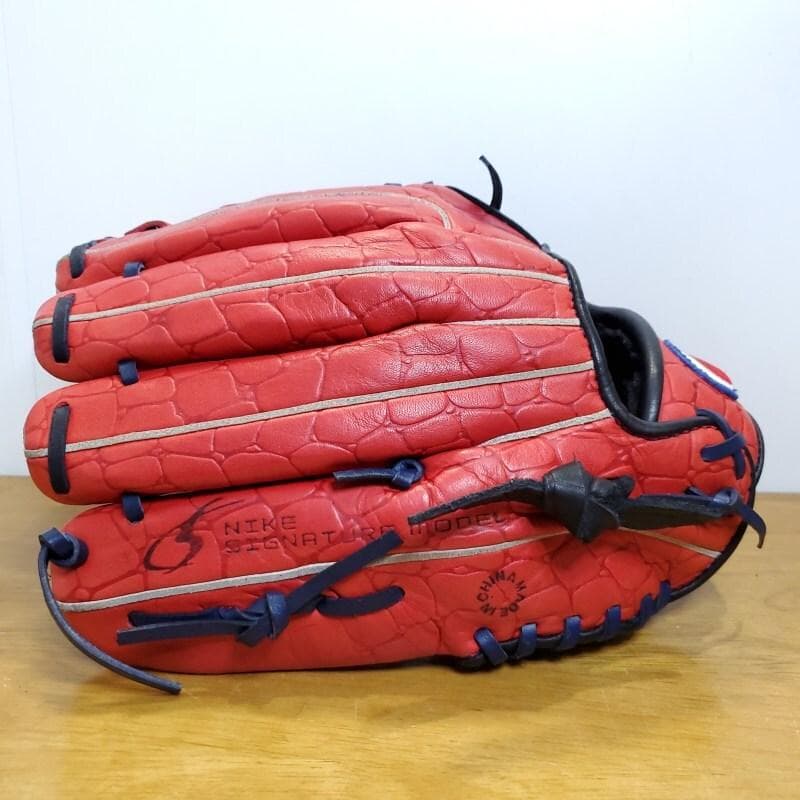 NIKE 岩村モデル 限定版 クロコダイル柄レザー 美品 内野用 軟式