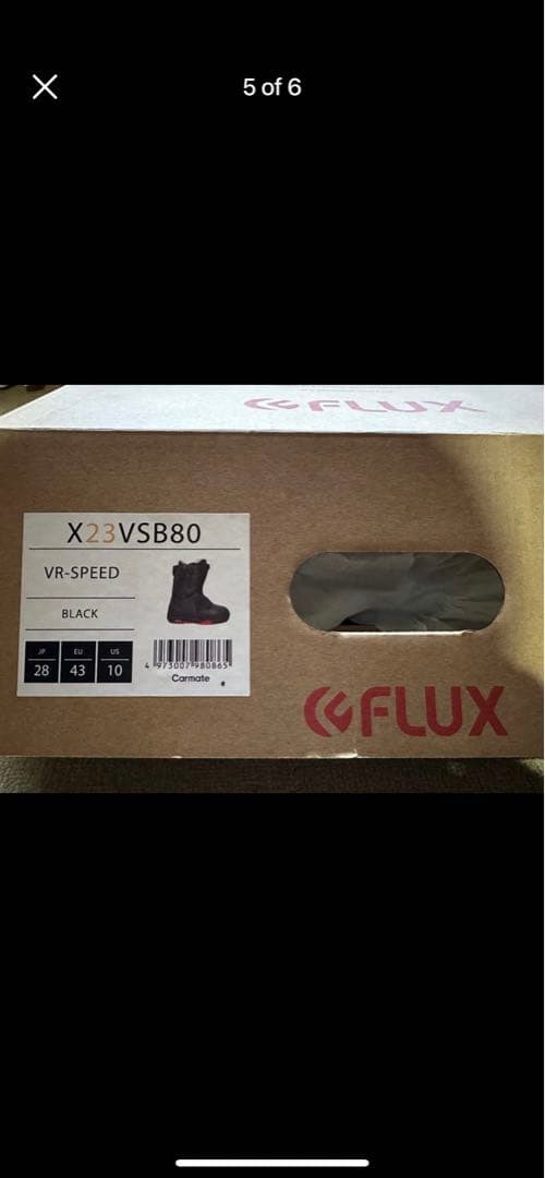 FLUX VR-SPEED スノーボードブーツ 28.0cm ブラック