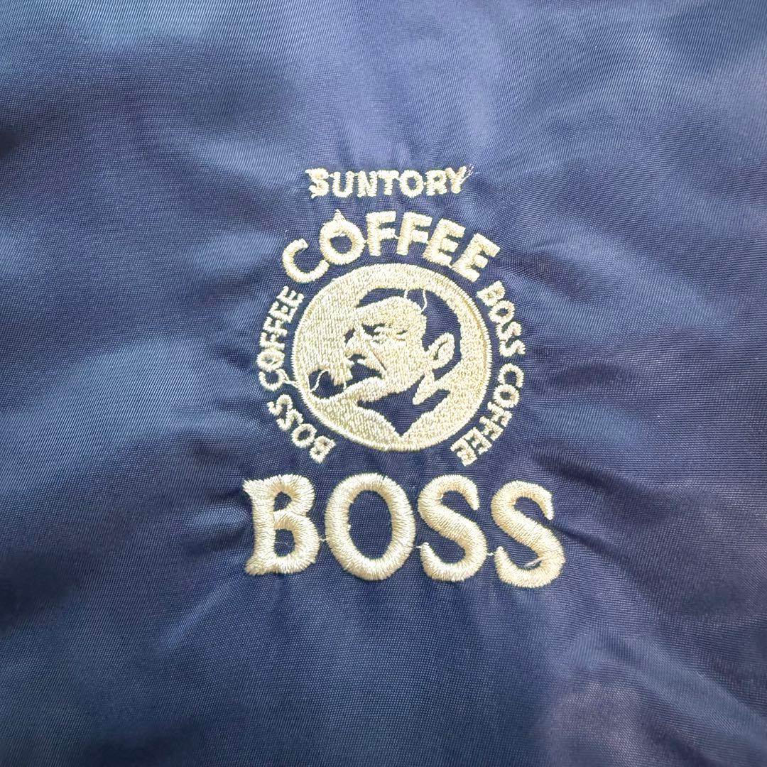 サントリー BOSS ボスジャン MA-1 初代 フライトジャケット 刺繍 古着