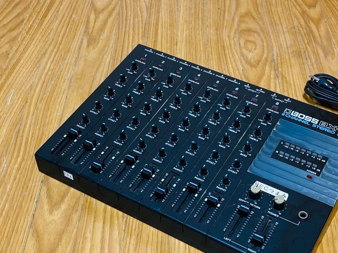 BOSS BX-80 8チャンネルステレオミキサー - メルカリ