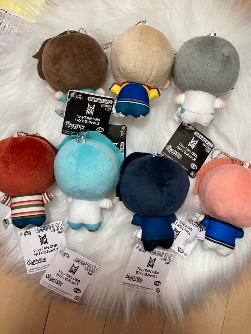 TinyTan BTS ちびぐるみ DNA 全7種類 コンプリートセット - メルカリ