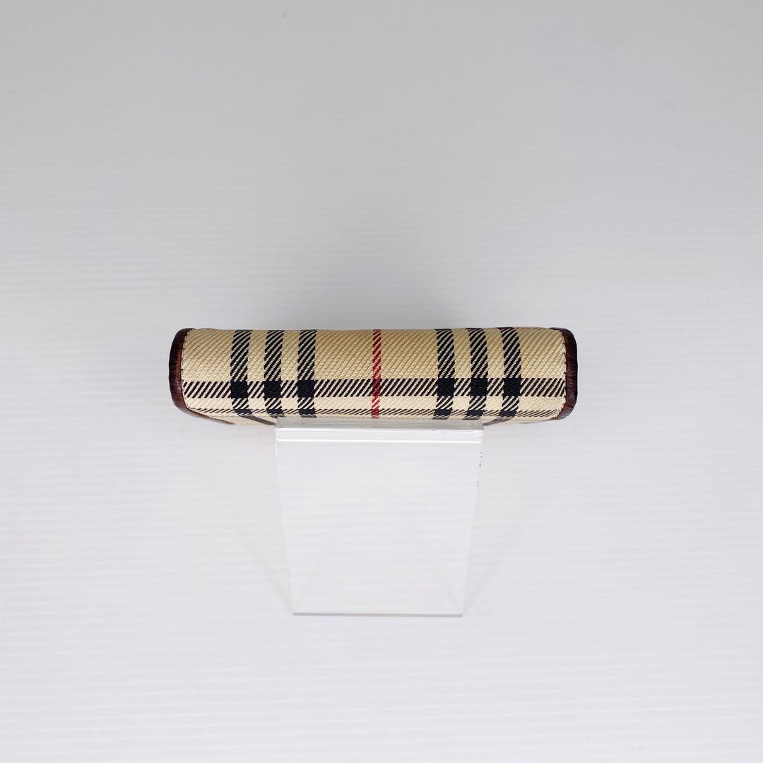 BURBERRY バーバリー ノバチェック 折財布 三つ折り - メルカリ