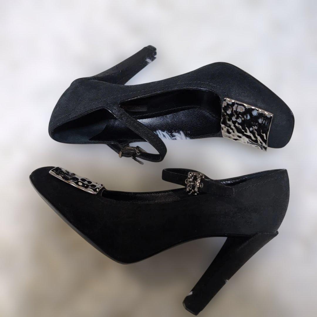 LOUIS VUITTON スエードレザー パンプス 36 1/2 23.5cm