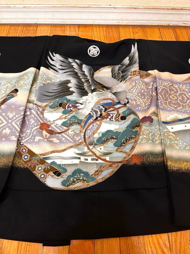 七五三五歳‼️完全️フルセット鷹凛々しい‼️お家からは揃えるなし